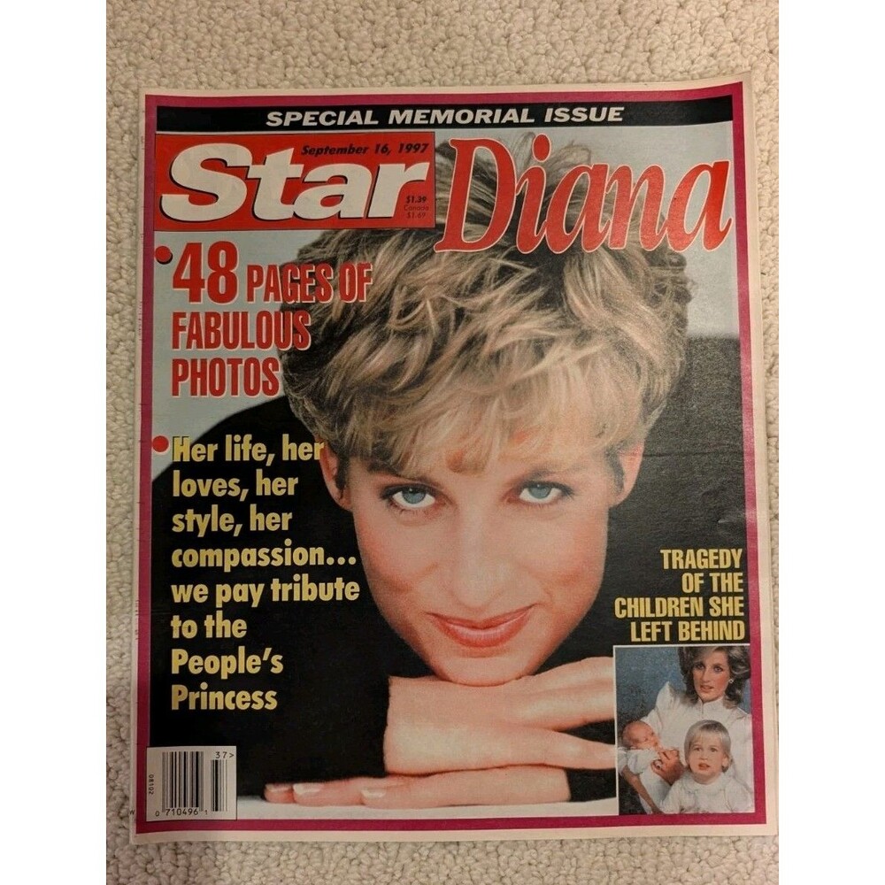 Star Magazine September 16 1997 Princess Diana Special Memorial Tribute Issue NL